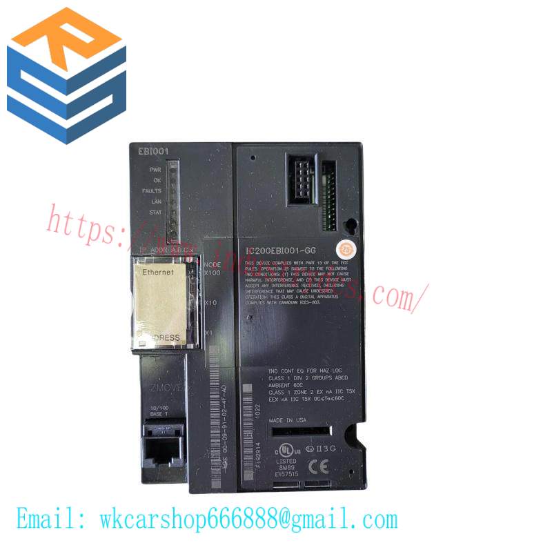 GE IC200EBI001 Ethernet Network Interface Unit