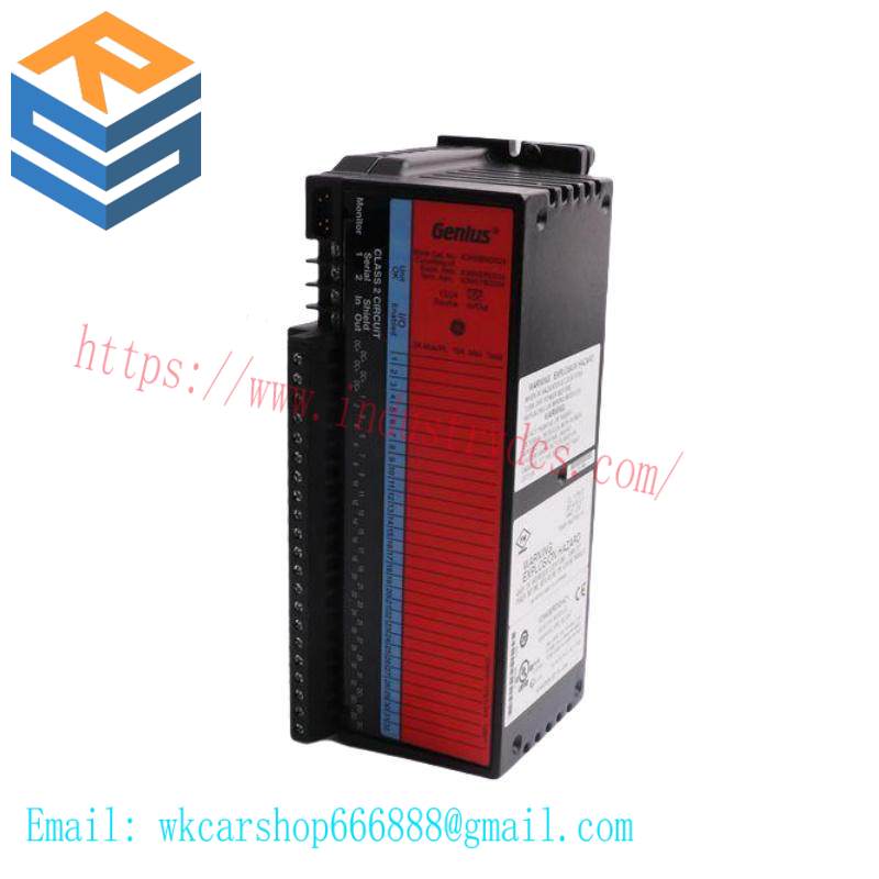 GE Fanuc IC660BRD024 Genius 12/24VDC Source Block