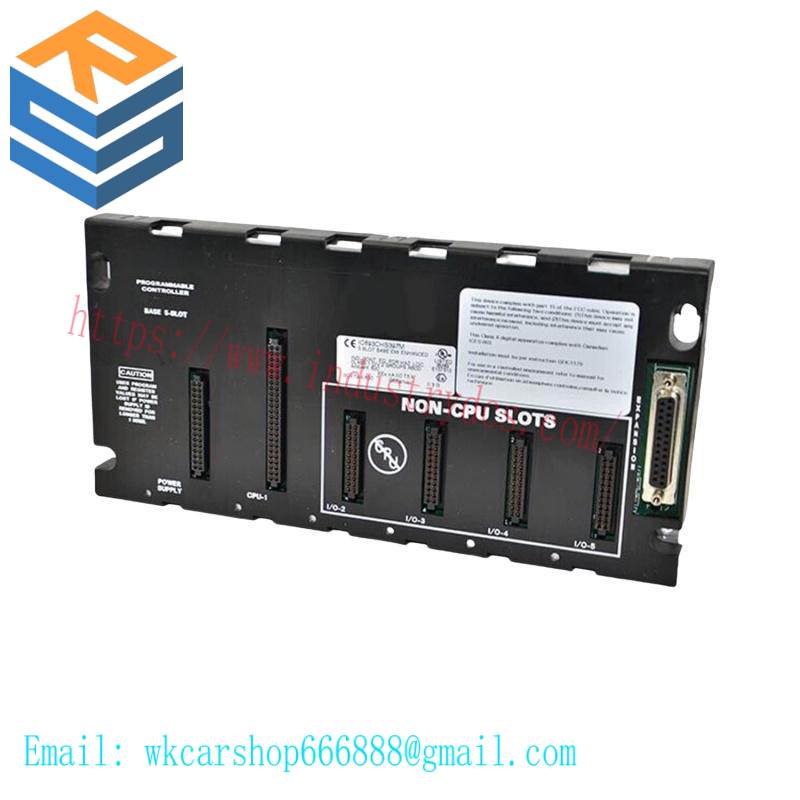 GE IC693CHS397 5-slot modular CPU baseplate