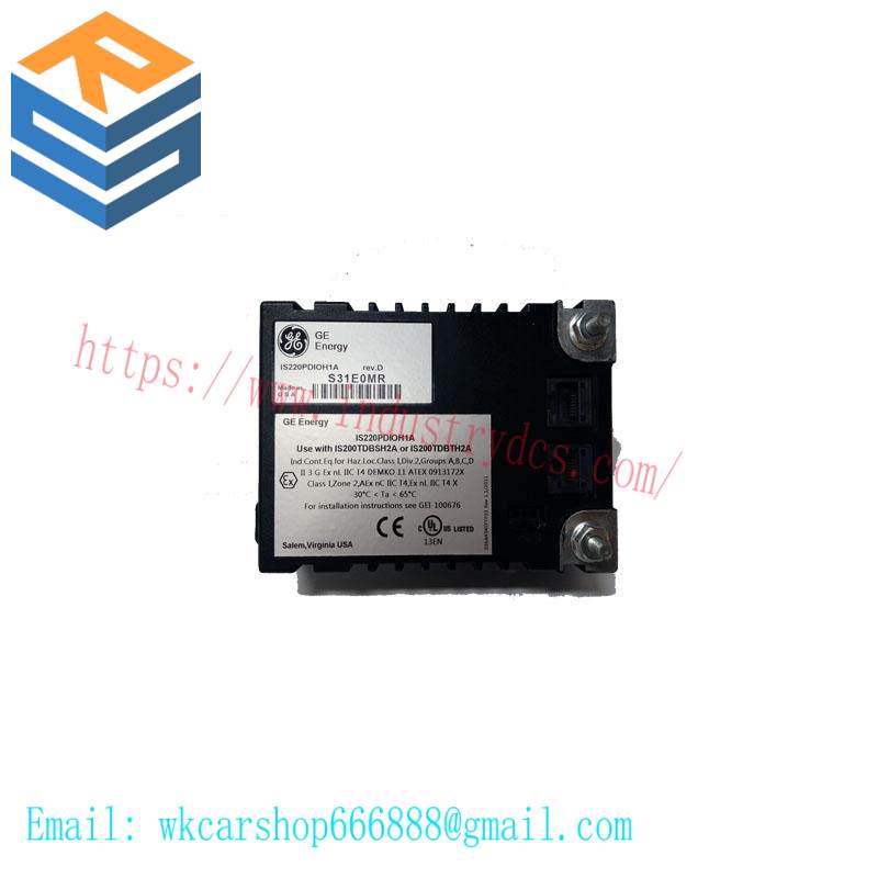 GE IS220PDIOH1A, REV D Boards & Turbine Control