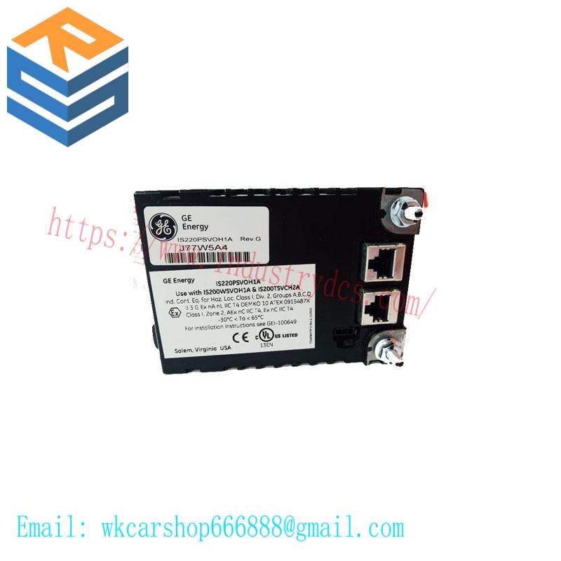GE IS220PSVOH1A,REV D Boards & Turbine Control