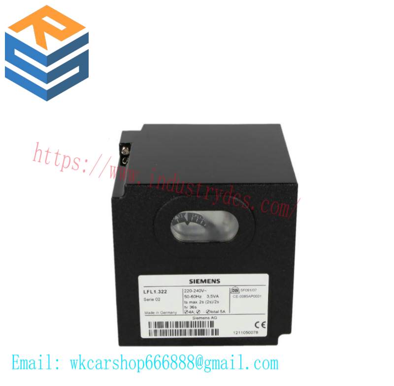 SIEMENS LFL1.322 Gas burner control