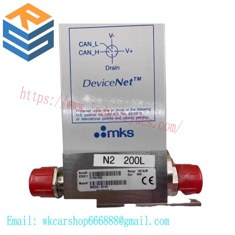 MKS MC20A-30134 Mass Flow Controllers