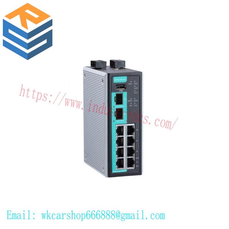 MOXA EDR-810-2GSFP Industrial Secure Router Switch