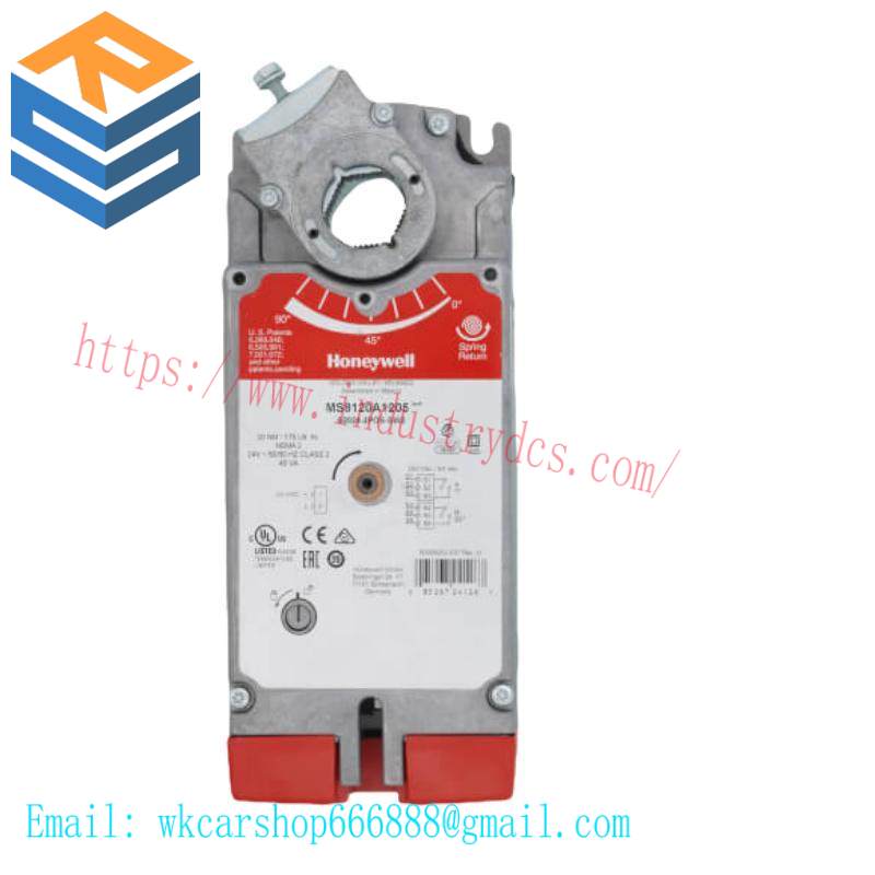 HONEYWELL MS8120A1205 S2024-2POS-SW2 2-POS DIRECT COUPLED DAMPER ACTUATOR