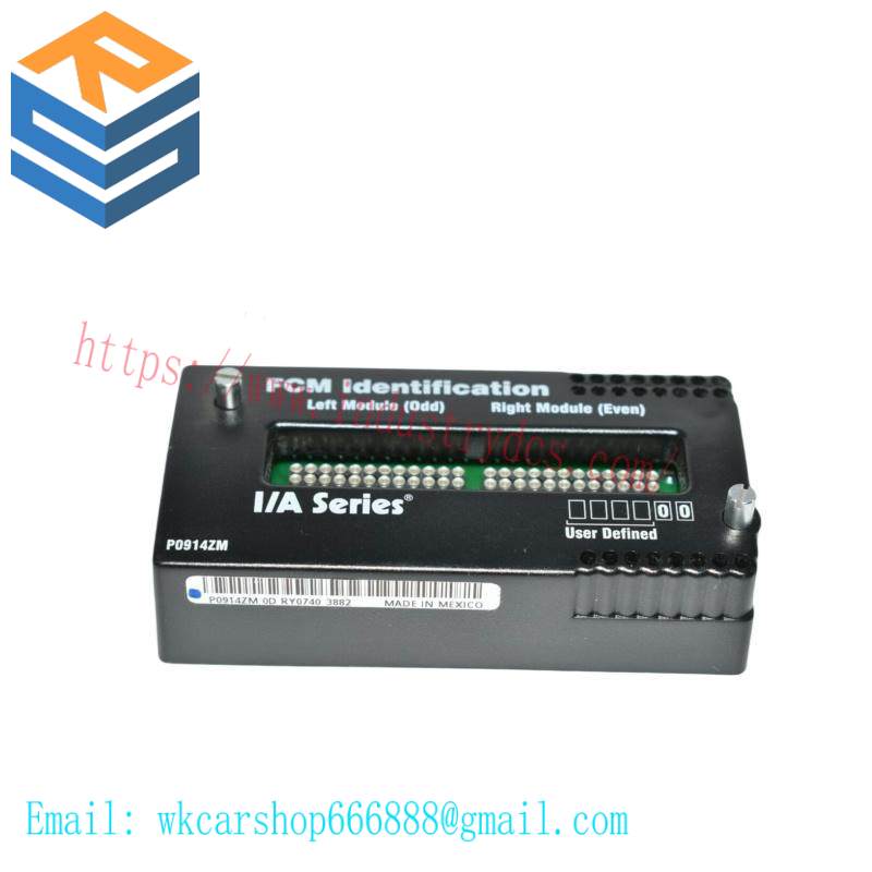 FOXBORO P0914ZM IDENTIFICATION MODULE