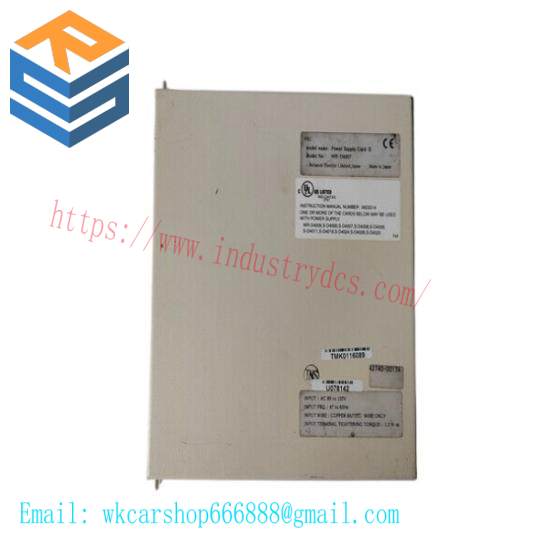 RELIANCE WR-D4007 Power Supply