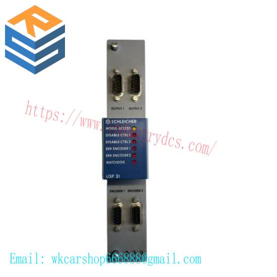 SCHLEICHER USP2I CPU SLAVE POSITIONING MODULE 2 AXES