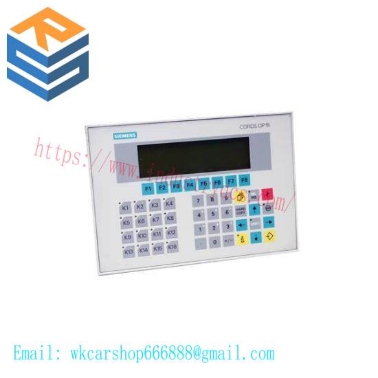 SIEMENS 6AV3515-1MA30 OP15/C1 Operator Panel