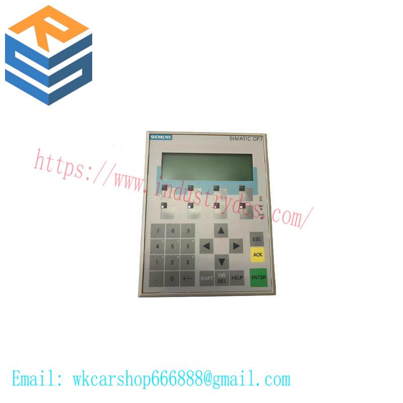 SIEMENS 6AV3607-1JC20-0AX1 OPERATOR INTERFACE