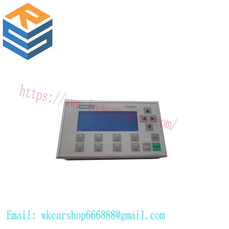 SIEMENS 6AV6640-0AA00-0AX0 TD400C text display