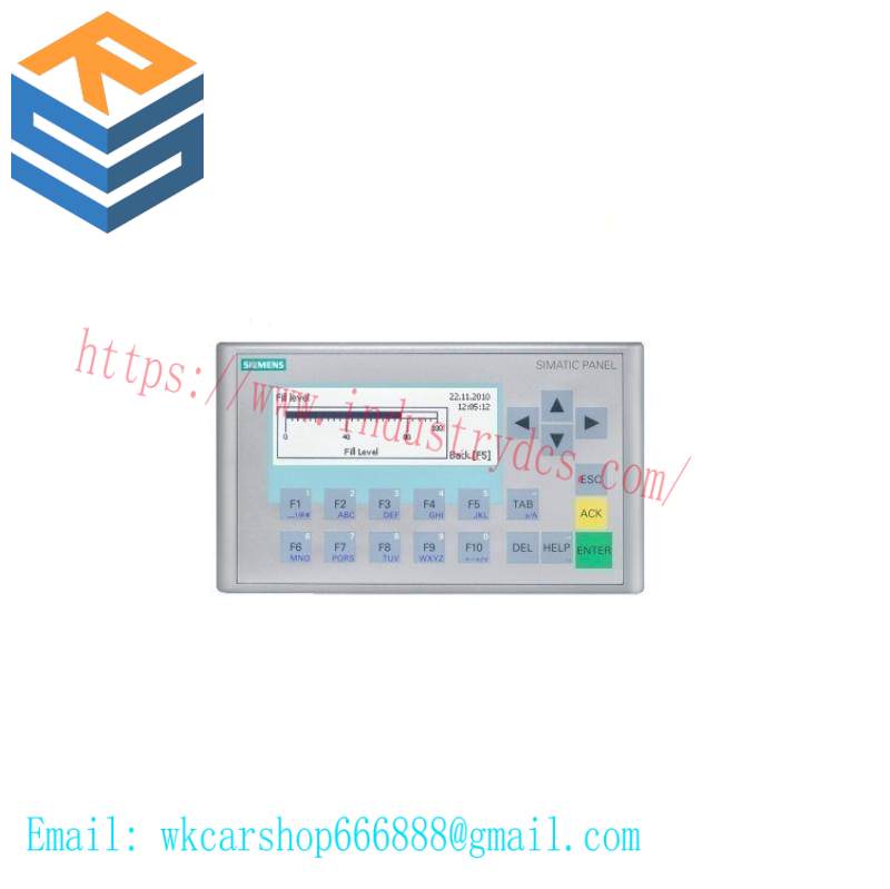 SIEMENS 6AV6647-0AH11-3AX0 BASIC PANEL