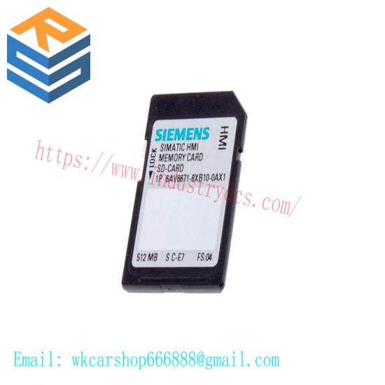 Siemens 6AV6671-8XB10-0AX1 SIMATIC SD memory card