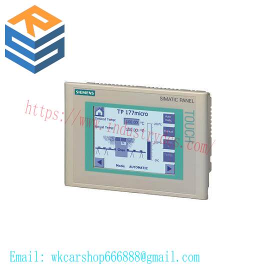 SIEMENS 6AV6 640-0CA11-0AX1 Touch Panel