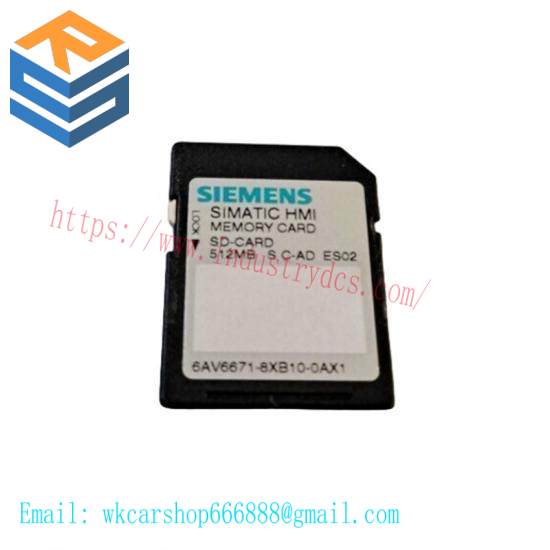Siemens 6AV6 671-8XB10-0AX1 SIMATIC SD memory card