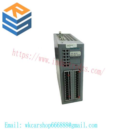 SIEMENS 6DD1681-0AH2 6DD1681-OAH2 SA10 Interface Module