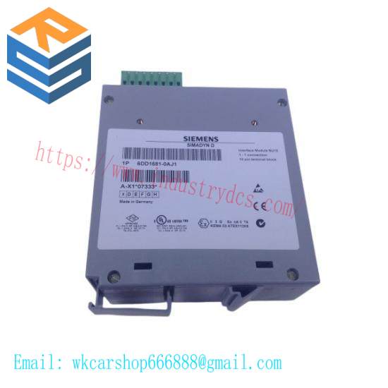 SIEMENS 6DD1681-0AJ1 SU 12 Converter