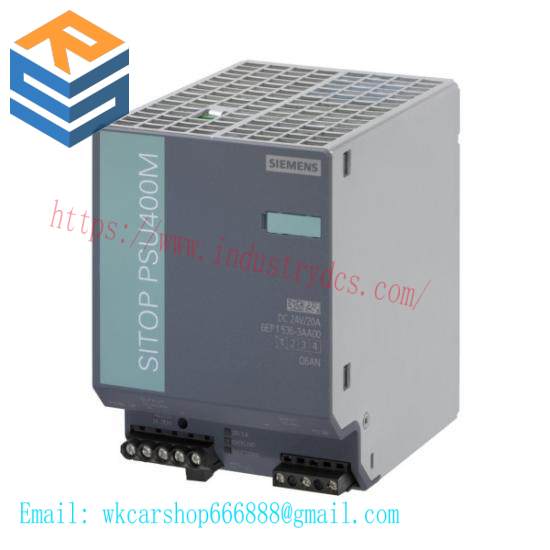 SIEMENS 6EP1536-3AA10 power supply input