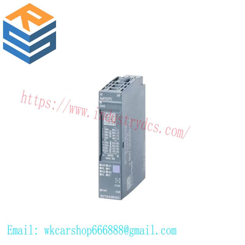 SIEMENS 6ES7134-6JD00-0CA1 ANALOG INPUT MODULE