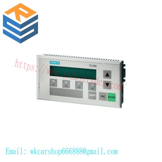Siemens  6ES7272-0AA20-0YA0  TD 200 Display Panel