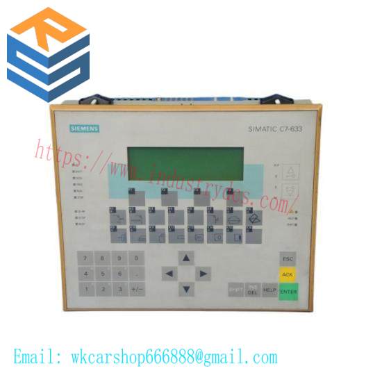 SIEMENS 6ES7633-2BF02-0AE3 C7-633DP Compact Display & Control Unit