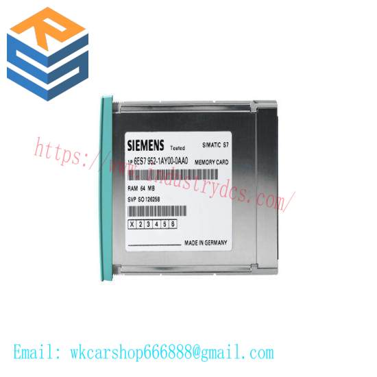 Siemens 6ES7952-1AH00-0AA0 RAM Memory Card