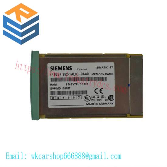 SIEMENS 6ES7952-1AL00-0AA0 RAM Memory Card