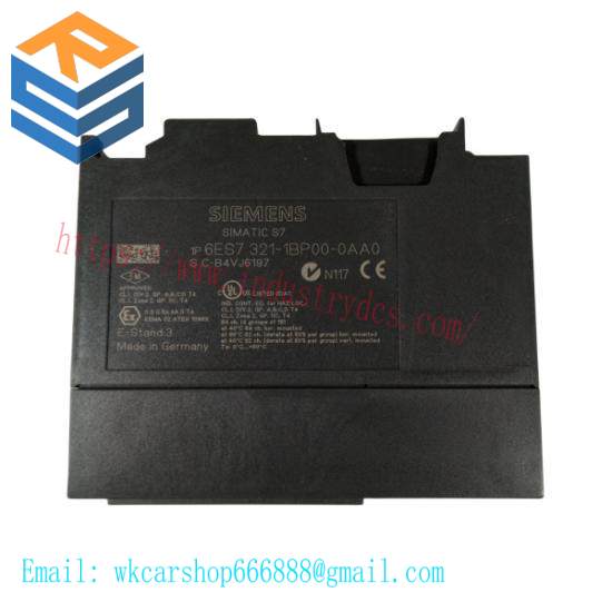 Siemens 6ES7 321-1BP00-0AA0  Digital Input Module