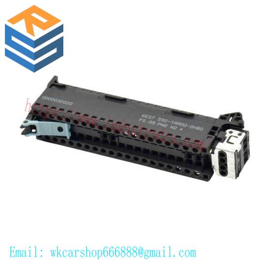 Siemens 6ES7 592-1AM00-0XB0  FRONT CONNECTOR SCREW TYPE (35MM MOD.)
