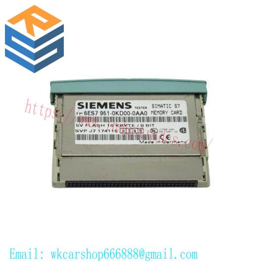 Siemens 6ES7 951-0KD00-0AA0  Flash Memory Module
