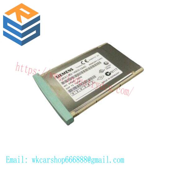 Siemens 6ES7 952-1AS00-0AA0  RAM Memory Card - 4MB