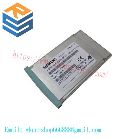 Siemens 6ES7 952-1KL00-0AA0  Flash Memory Card - 2MB