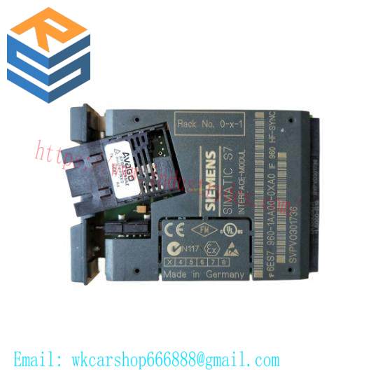 Siemens 6ES7 960-1AA00-0XA0 IF 960-HF Synchronization Module for S7-400H