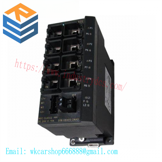 Siemens 6GK5208-0BA00-2AA3 managed IE switch