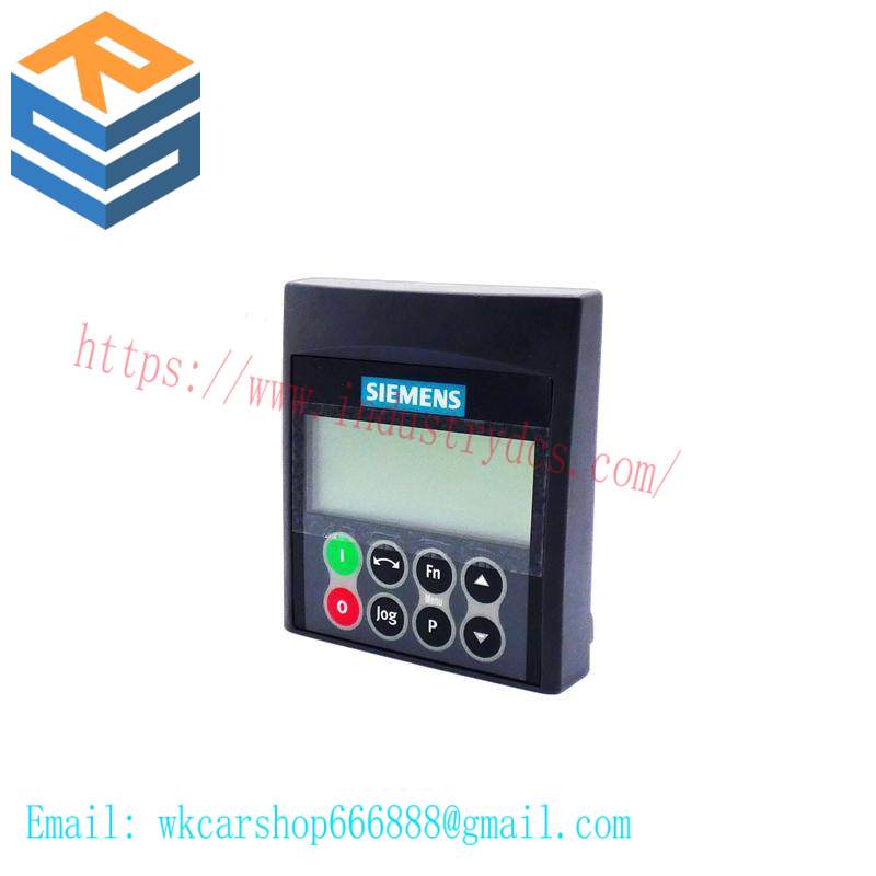 SIEMENS 6SE6400-0AP00-0AA1 OPERATOR INTERFACE