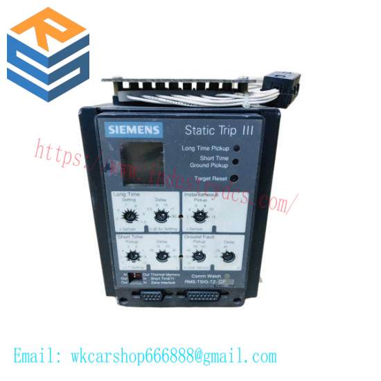 SIEMENS RMS-TSIG-TZ-C STATIC TRIP III