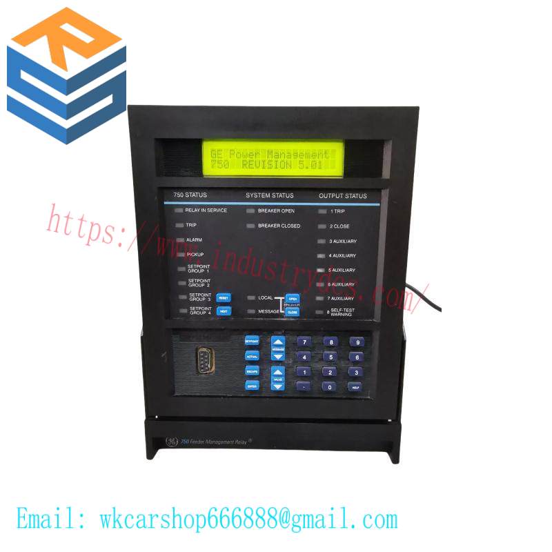 GE SR750-P5-G5-S5-HI-A20-R FEEDER MANAGEMENT RELAY