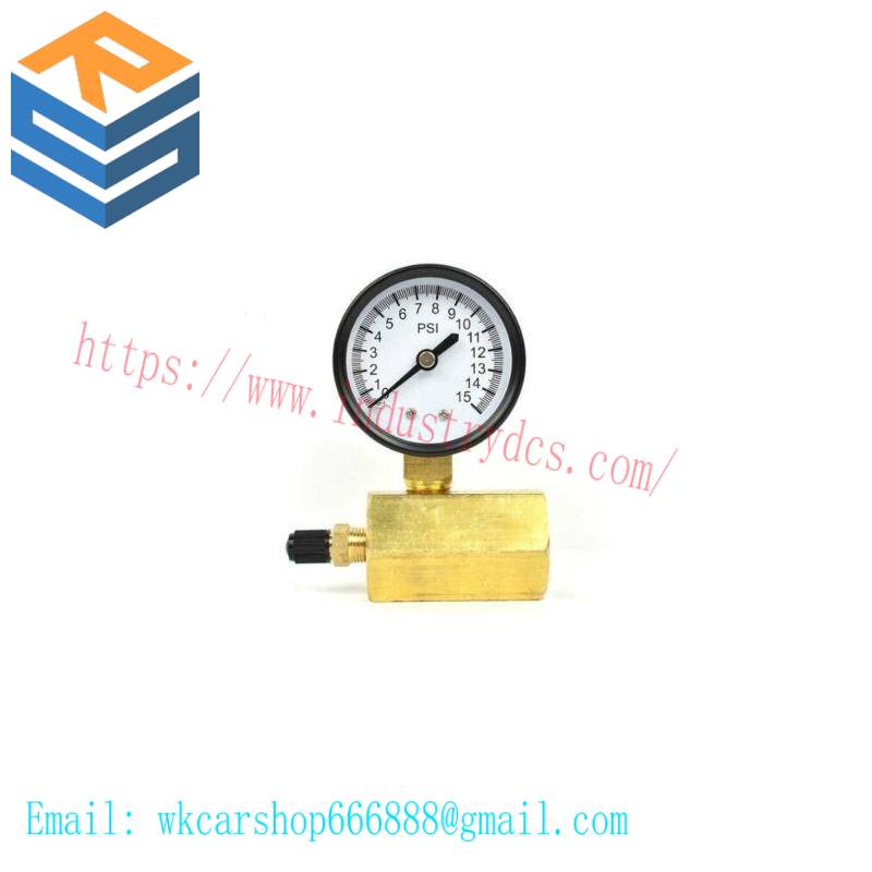 Thrifco Plumbing 8705TPE010S1W0N5 0879406008805005 275PSIG Gas Pressure Test Gauge