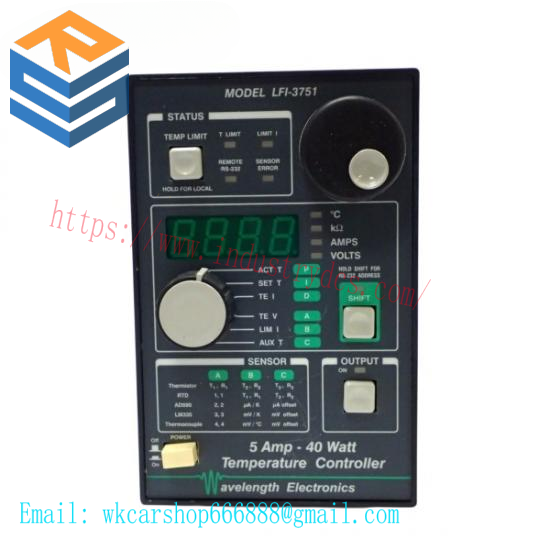 WAVELENGTH ELECTRONICS LFI-3751 TEMPERATURE CONTROLLER