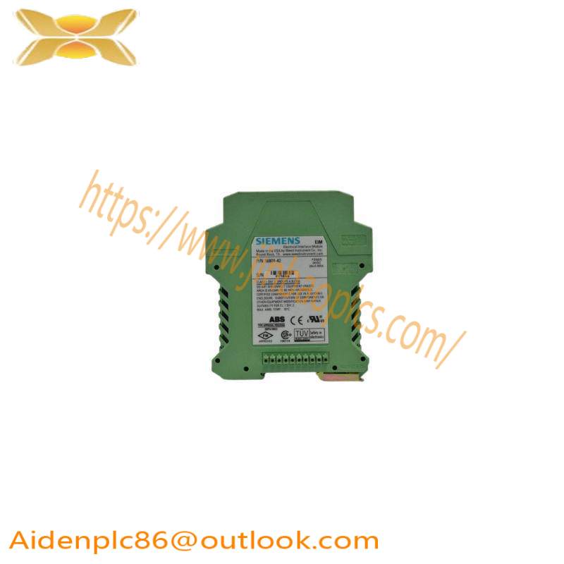 SIEMENS 16804-42 EIM ELECTRICAL INTERFACE MODULE
