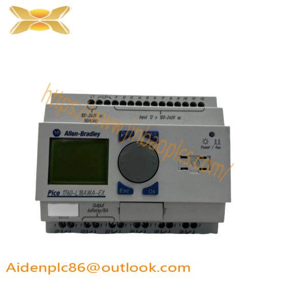 1760L18AWAEX Pico Controller w/RTC, 18 I/O Expandable, AC