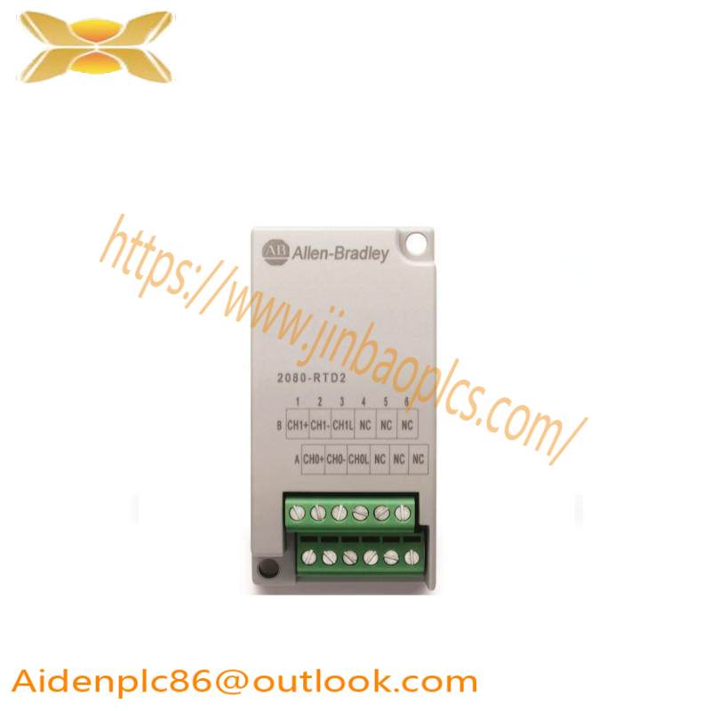 AB 2080-RTD2 Resistance Thermometer Detector Inputs