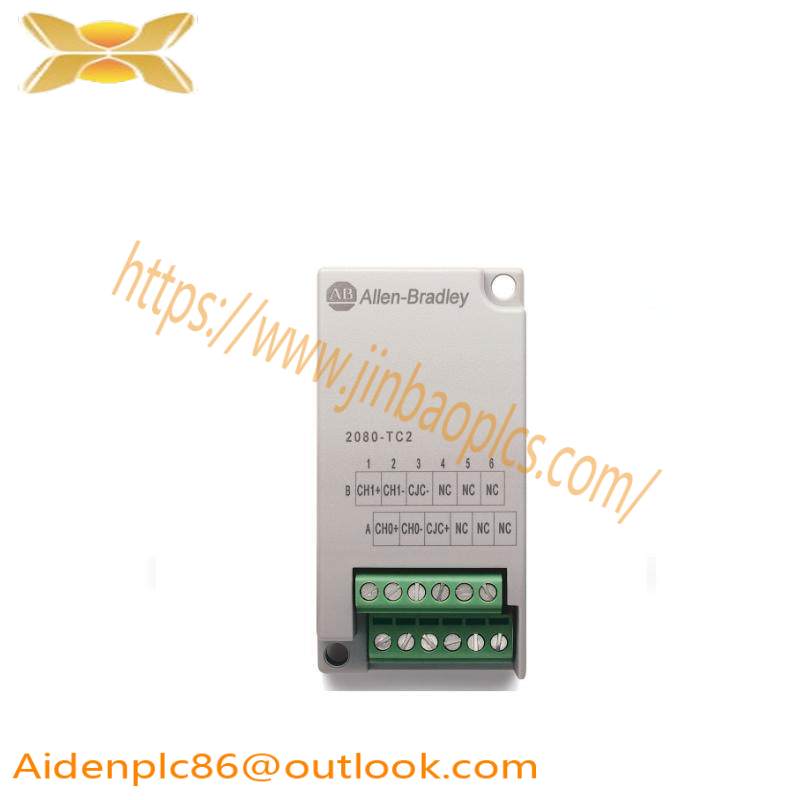 AB 2080-TC2 NON ISOLATED THERMOCOUPLE MODULE MIRCO 800