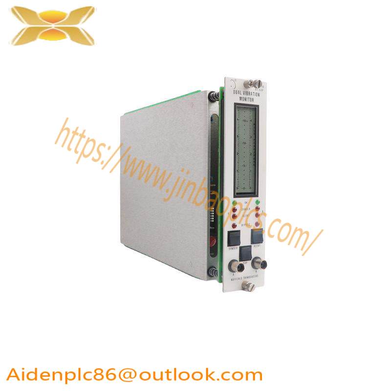 BENTLY NEVADA 3300/16-15-01-03-00-00-00 Dual Channel Vibration Monitor