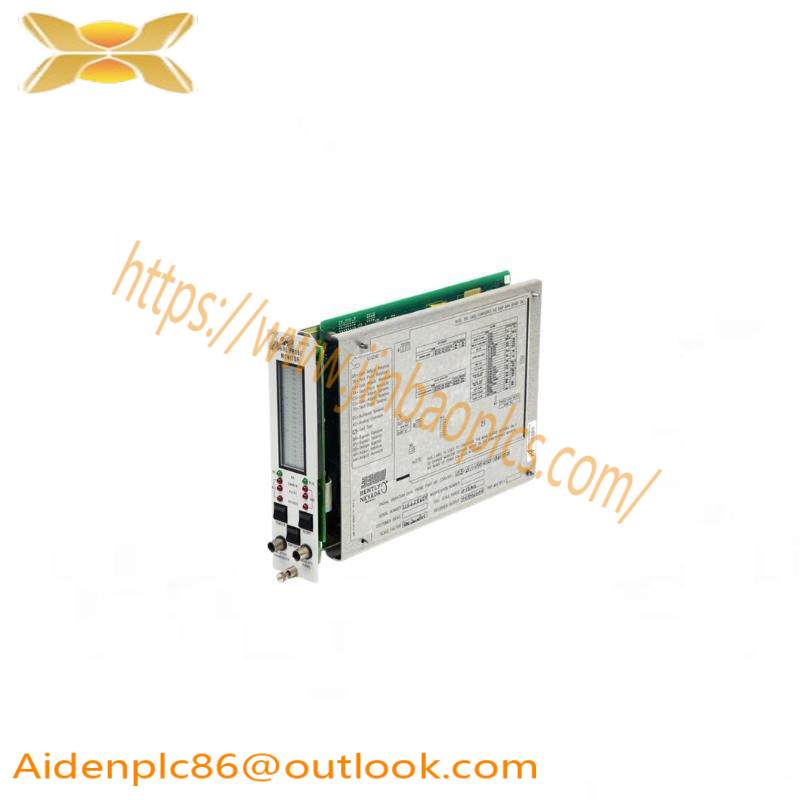 BENTLY NEVADA 3300/65 Dual Probe Monitor