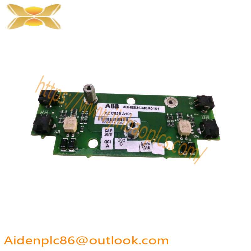 ABB 3BHE036346R0101 PC BOARD