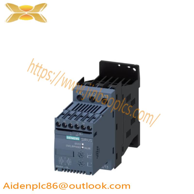 SIEMENS 3RW3 014-1BB14 3RW30 S00 6,5A 480V 110-230V screw