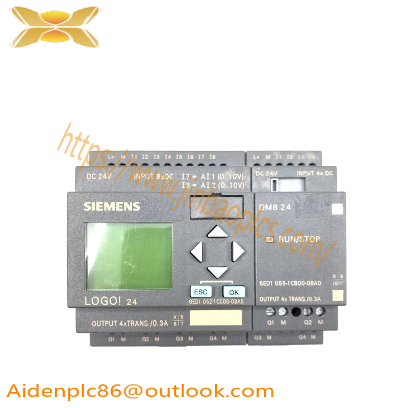 SIEMENS 6ED1 052-1CC00-0BA5 LOGIC MODULE, DISPLAY