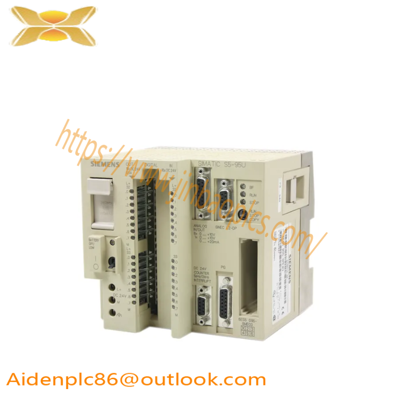 SIEMENS 6ES5095-8ME03 S5-95U Central Unit