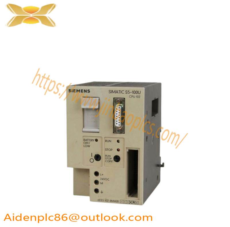 SIEMENS 6ES5102-8MA12 Central Processing Unit